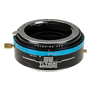Fotodiox Pro Tlt Rokr - Tilt/Shift Lens Mount Adapter for Nikon NIKKOR F Mount G-Type D/SLR Lenses to Sony Alpha E-Mount Mirrorless Camera Body