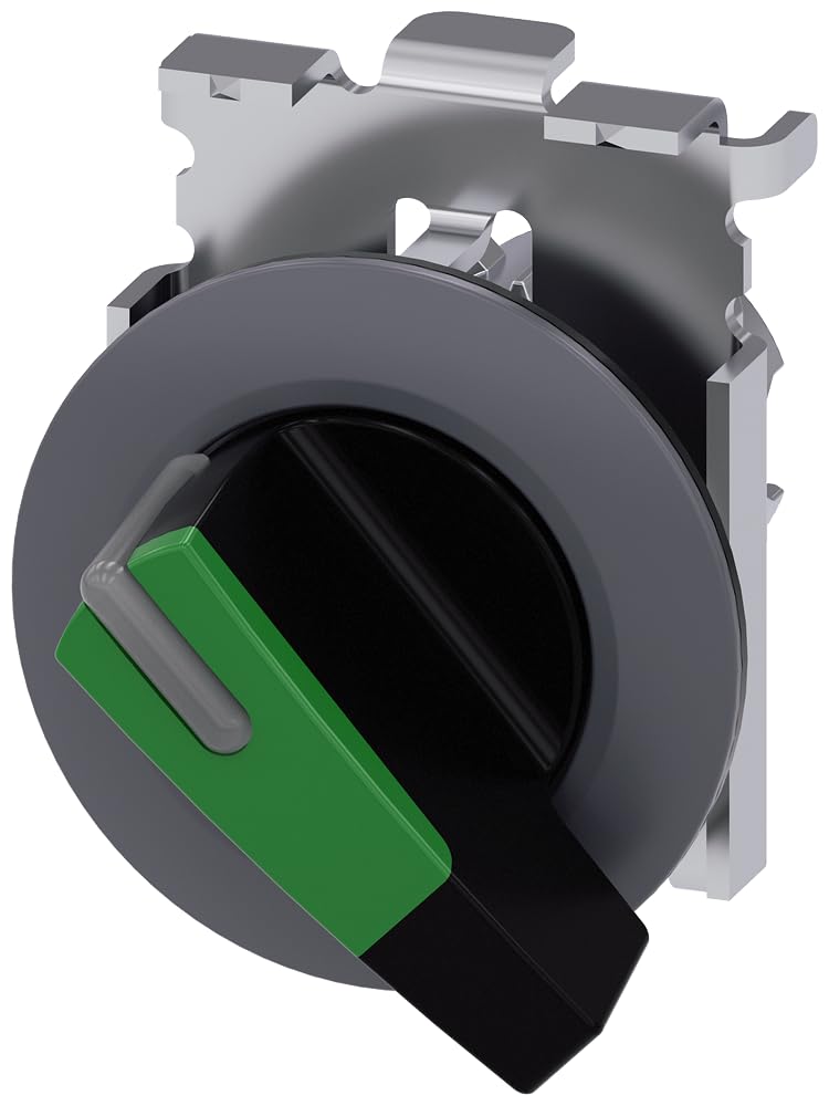 Siemens Sirius ATC sélecteur rotatif impulsionnel bouton vert manecille longue 45O pour commande