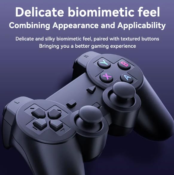 Image of M33 Tv Gaming System, 45+ Emulators,Bulit-in Games Plays PSP, PS,GTA, God of War, 4K HDMI Output Game Stick