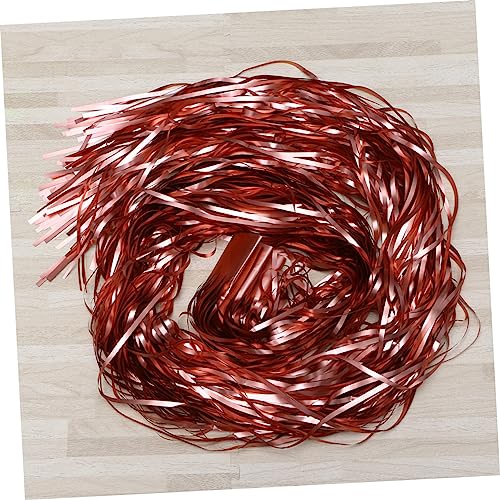 Uonlytech 2 Peças Painéis De Borla De Janela Cortina De Folha De Enfeite De Foto Festa De Aniversári