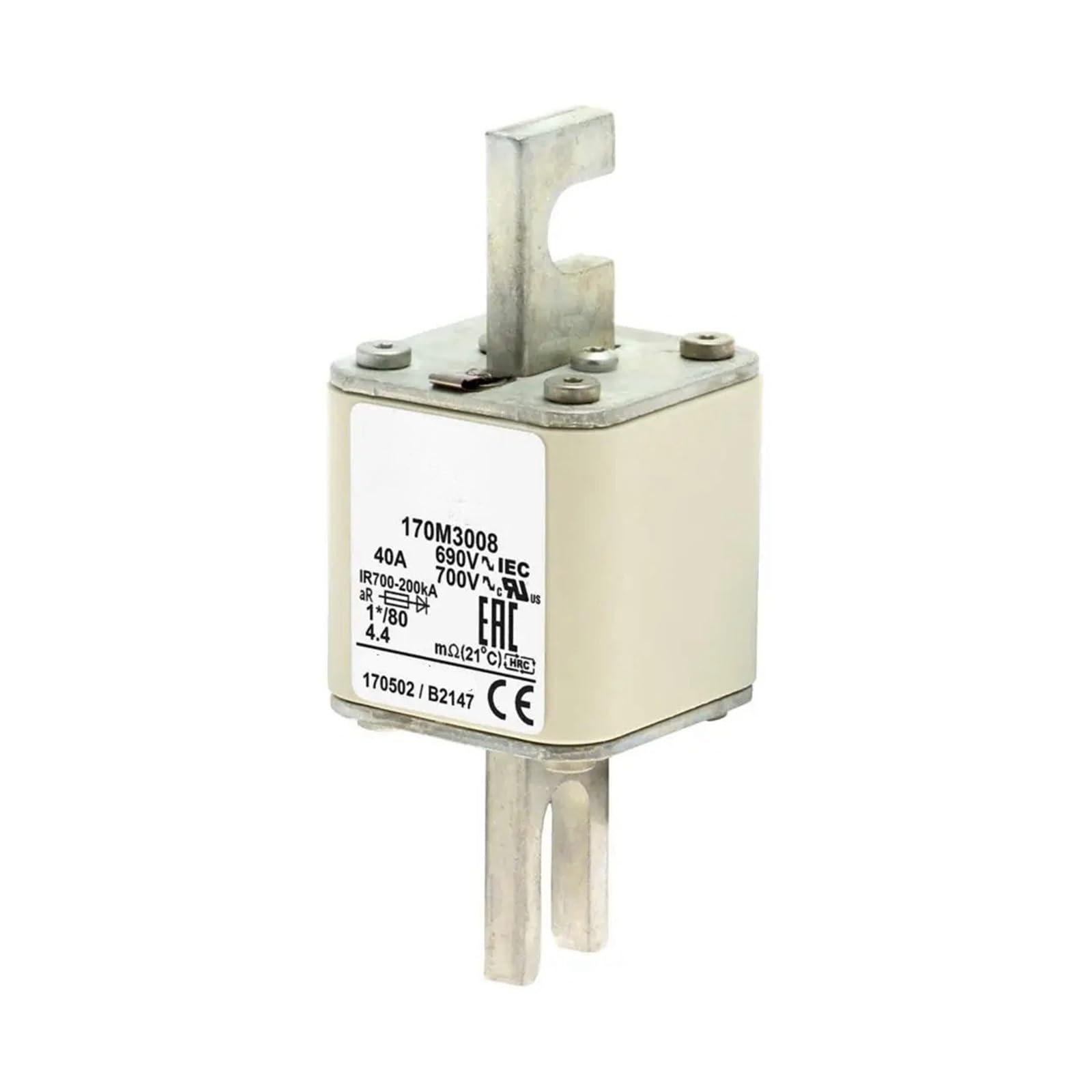 Fusible 170M3010 cartouche protection industrielle 170M3008 170M3015