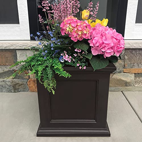 Mayne 5825-ES Fairfield 20In Square Planter thumb #3