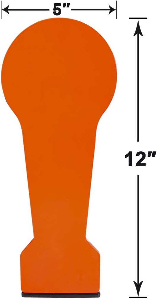 Highwild 3/8" AR500 12" Classic Popper Steel Shooting Target - Auto Reset : Sports & Outdoors