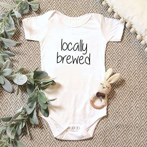 Printique Organic GOTS Certified Baby Onesie Unisex Bodysuit 0-18 months - Funny Sarcastic Design4