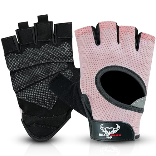 BEAST RAGE Gants d'haltérophilie pour Hommes et Femmes,Gants de Gymnastique pour...