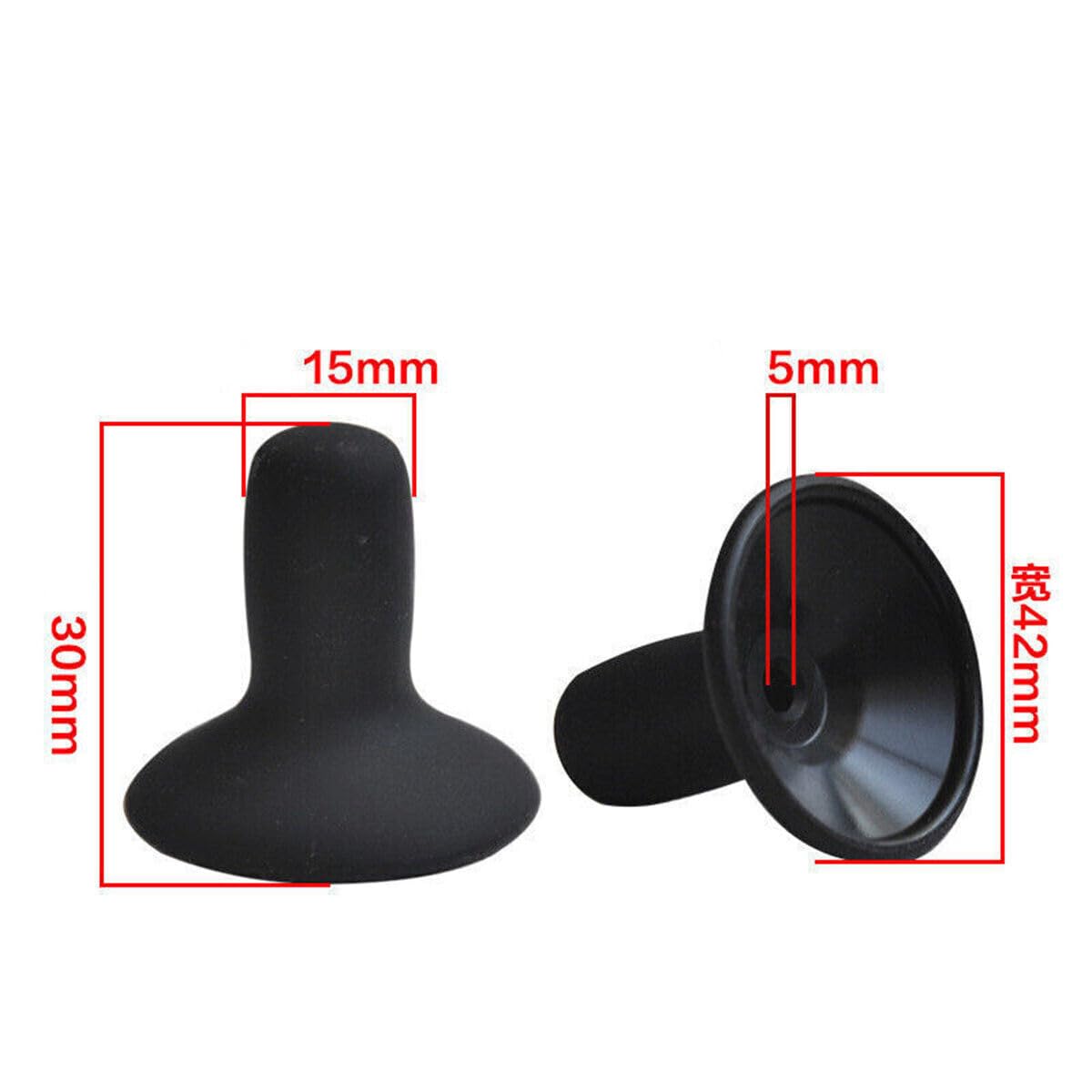 2PCS Rubber Joystick Knob Button for Hoveround Shoprider Electric Wheelchair Jet VS1?VR2?GC?Remote Plus?Pride?Jazzy etc.