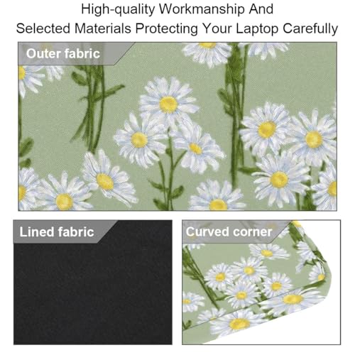Bolso bandolera para laptop de 14 pulgadas con funda protectora multicolor Daisy 3
