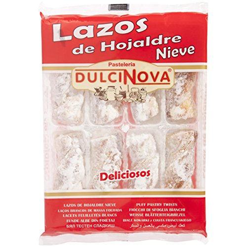 Lazos De Hojaldre Blancos Dulcinova 300G