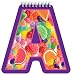 iscream Letter A Shaped Initial Notebook