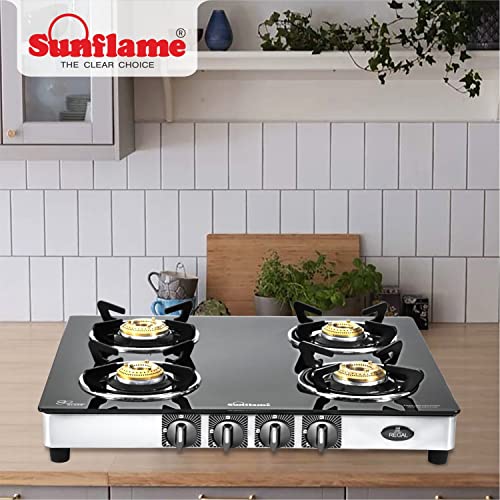 Sunflame Regal 4B Gas Cooktop (4 Burner) Grabfly Best Online Comparison Shopping