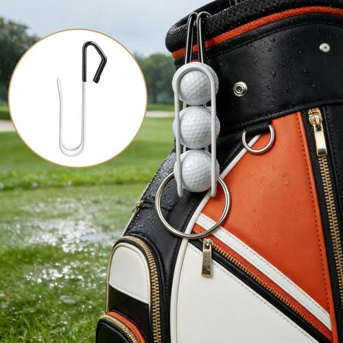 Soporte para pelotas de golf de metal inoxidable para organizar tus accesorios en el bolsillo 3