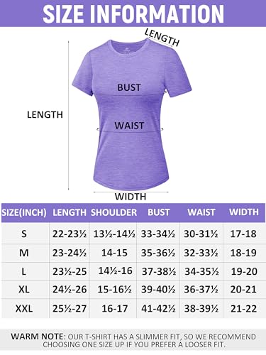Uratot Women'S Short Sleeve Moisture Wicking Athletic Gym T-Shirts Workout Shirts For Women Dry-Fit Summer Tops thumb #1