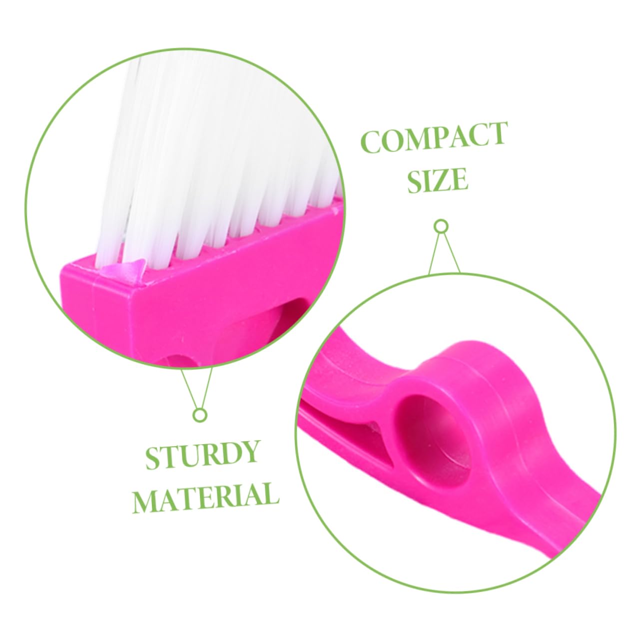 Amosfun 30pezzi Spazzole Per Fessure Finestre Multifunzionali Per La e Scanalature Setole Morbide e Antiscivolo