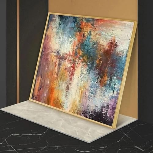 Peintures de paysage colorées sur toile pour dynamiser un bureau moderne
