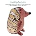 Creativity for Kids Sequin Pets Stuffed Animal - Happy the Hedgehog Plush Toy , Brown
