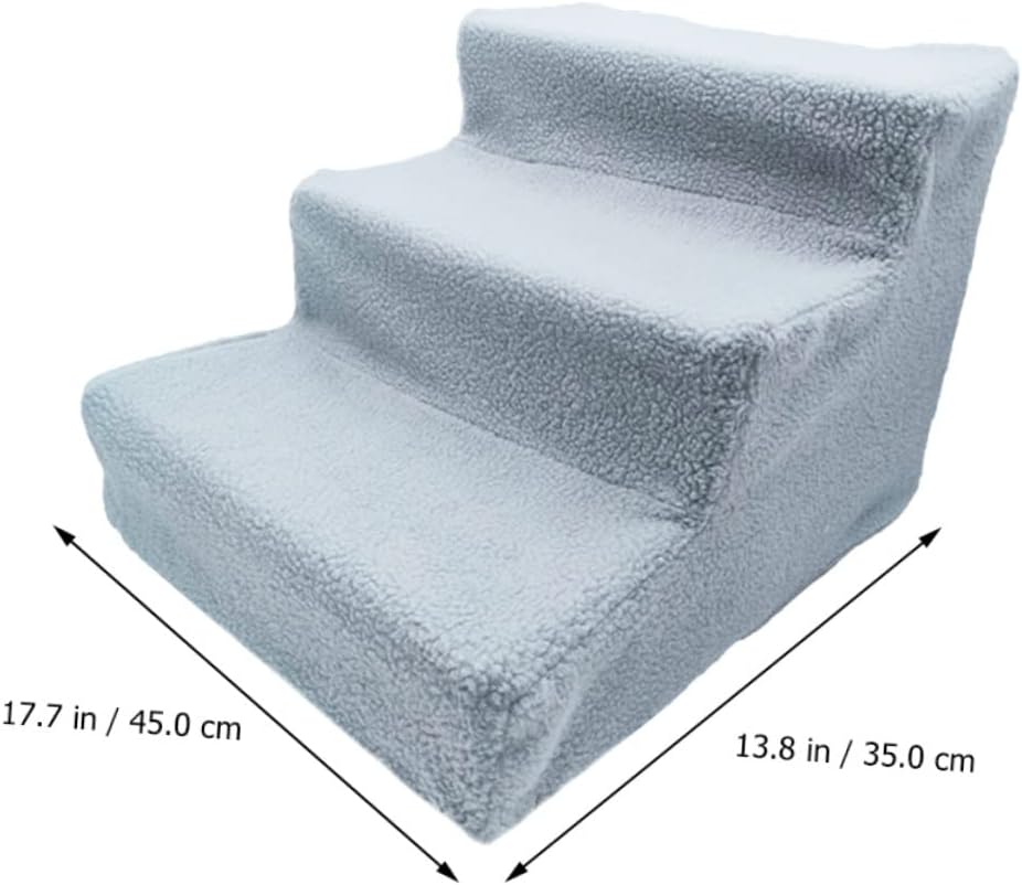 Stable Dog Stairs Cat Steps Dog Ramps for Bed Easy to Carry Pet Ladder for Travel