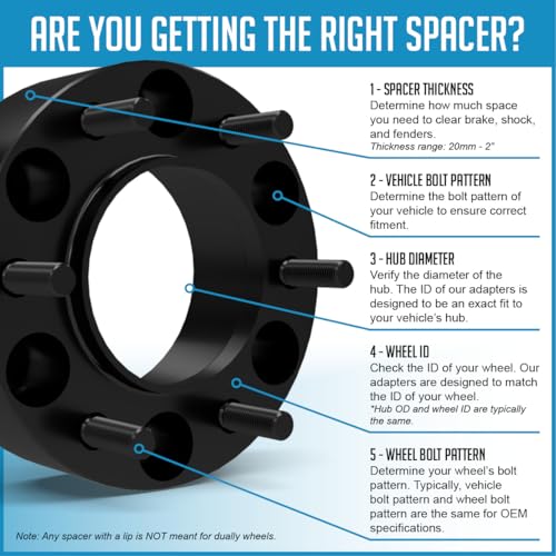 Wheel Accessories Parts Toyota Hub-Centric Spacers