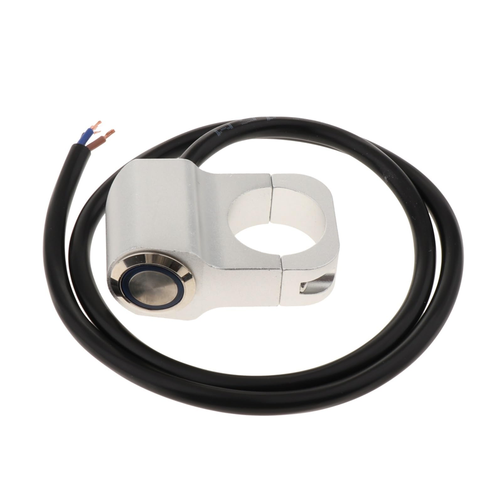 Manubrio Interruttore Interruttore Moto | ATV Manubrio Faro Fendinebbia Acceso Spento Avvio clacson(White)