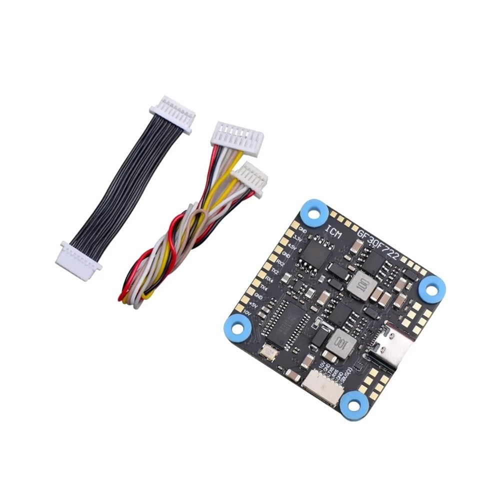 GF30F722-ICM F7 Controllore di Volo Doppio BEC 5V 10V OSD HD 3-8S Ingresso 30X30mm for RC FPV Freestyle HD Droni Parti FAI DA TE