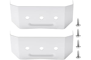 2x3 White Gutter Downspout Clip – Unmatched Durability and Rust-Resistance for Seamless Gutter Systems