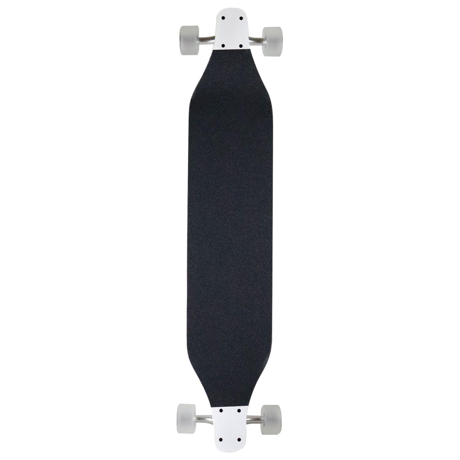 Moose Drop Down Longboard Complete (White) with Paris Trucks, Bigfoot Wheels