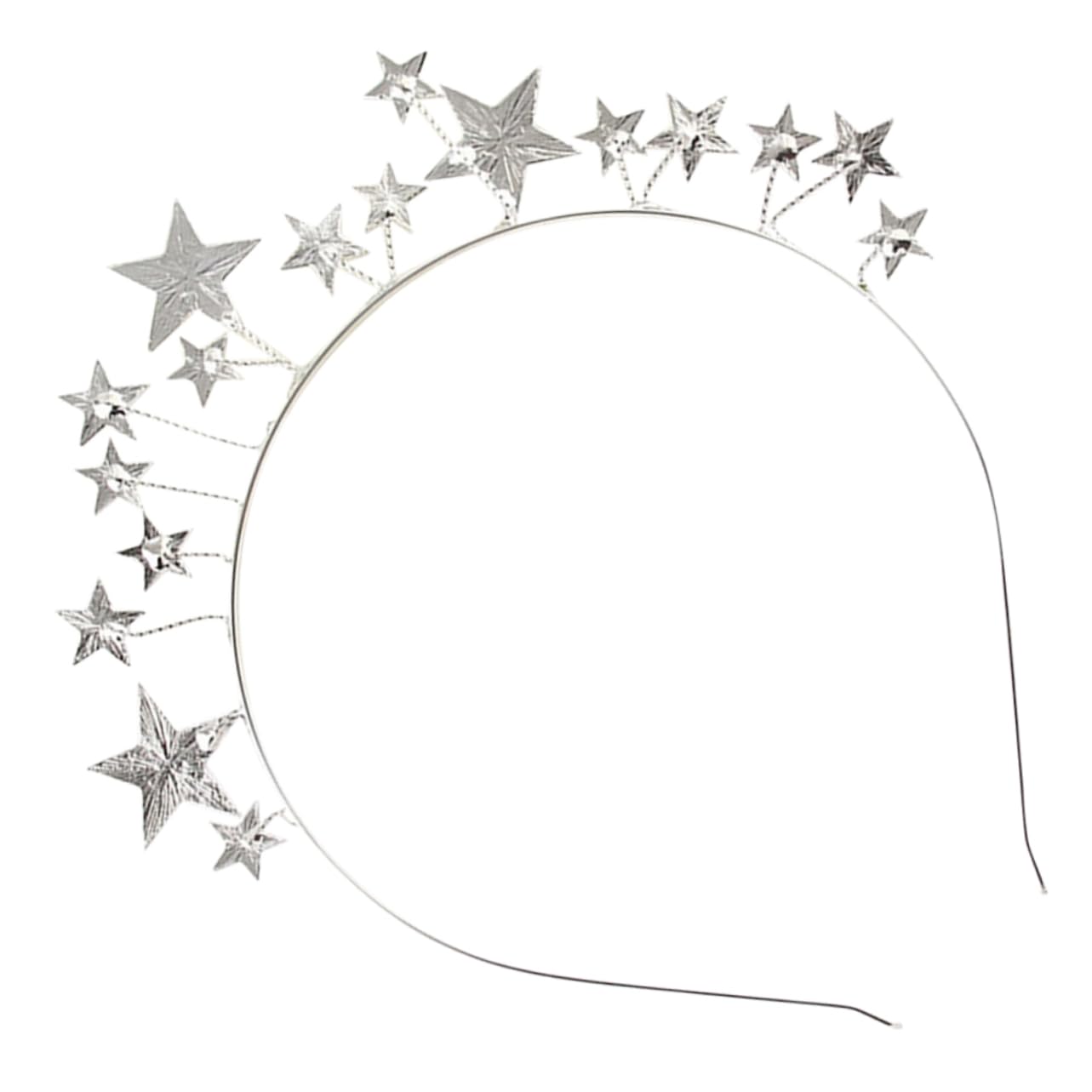 FRCOLOR 4 Pezzi Fascia Per Con Stelle Di Strass Per Donne Fascia Larga Per Da Sposa Fasce Larghe Per