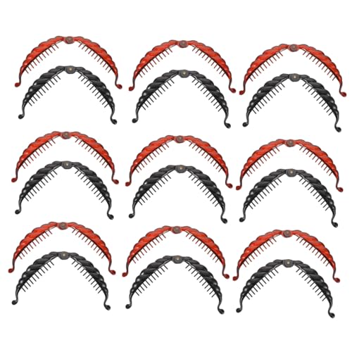 Pinces de coiffure pour femmes lot de 20 pinces poisson vintage plastique