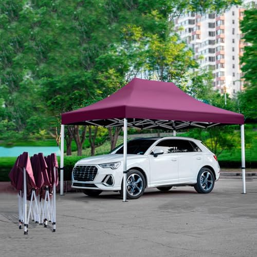 Tienda de campaña desplegable – Cenador resistente e impermeable para exteriores para bodas y fiestas, refugio plegable portátil para todas las estaciones