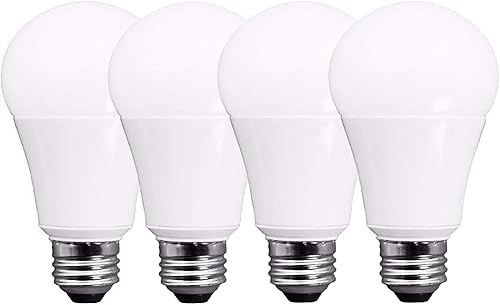 TCP RLA10050ND4 Ecoave Bombilla LED forma A19 100 vatios luz del día 4 unidades