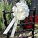 Ivory Pull Bows with Tails - 8