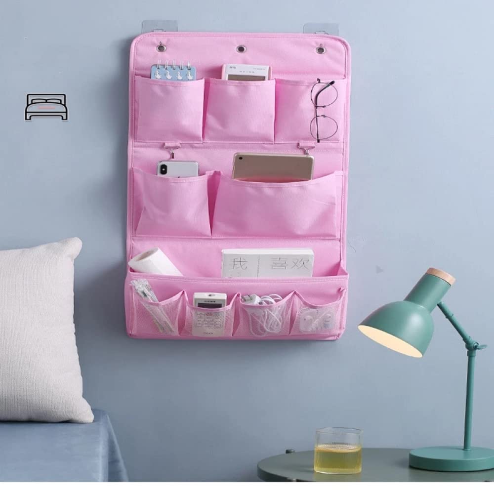 YXSH Sac De Rangement Suspendu Sac Suspendu en Tissu Multifonctionnel Téléphone Maquillage Organisateur Porte Mur Maison Rangement Organisation Pochette Sac