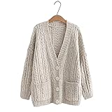 ● 【Cuidado de la ropa】 suéter lindo, lavado recomendado con agua fría / no blanquear / colgar o secar la línea.