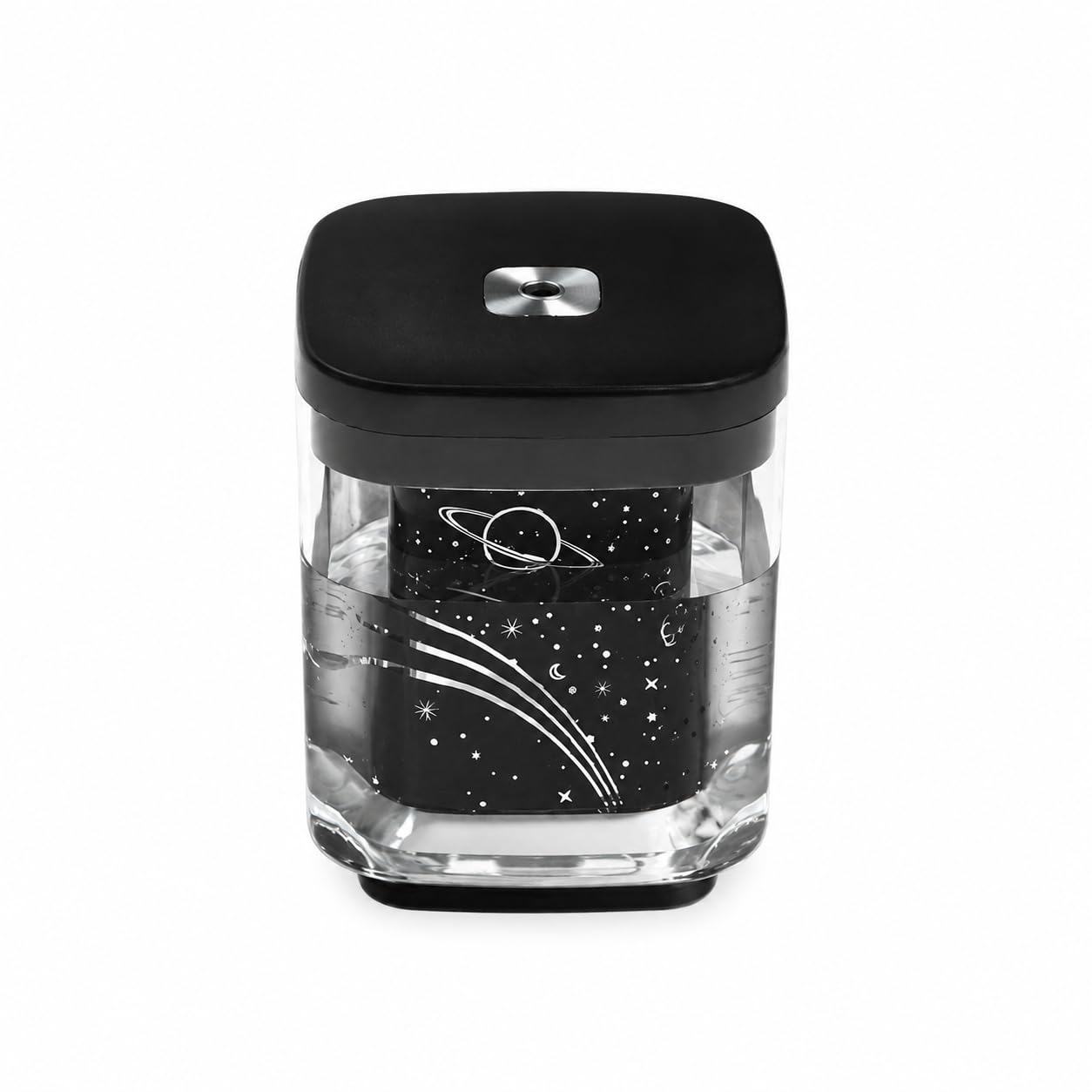 USB Humidifier LED Light Home Baby Room Air Diffuser Purifier Quiet (Black)-image-46