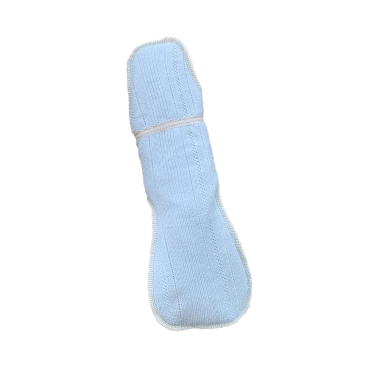 FRCOLOR Compresa sanitaria lavable de algodón para menstruación, compresas sanitarias reutilizables, compresas sanitarias sostenibles, reutilizables, compresas menstruales, almohadillas de tela