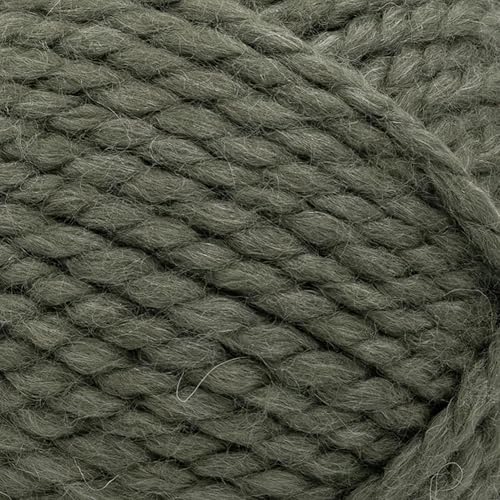 Image of Lion Brand Yarn, Wool-Ease Thick & Quick Yarn, Seaweed, Green, 1 Pack | Super Bulky Wool Acrylic Blend Fiber for Soft Hats, Sweaters, Chunky Blankets, Yarn for Crochet, Knitting, Crafts, Weaving