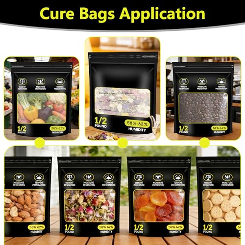 6 Pack 8 Ounce Terpene Bags