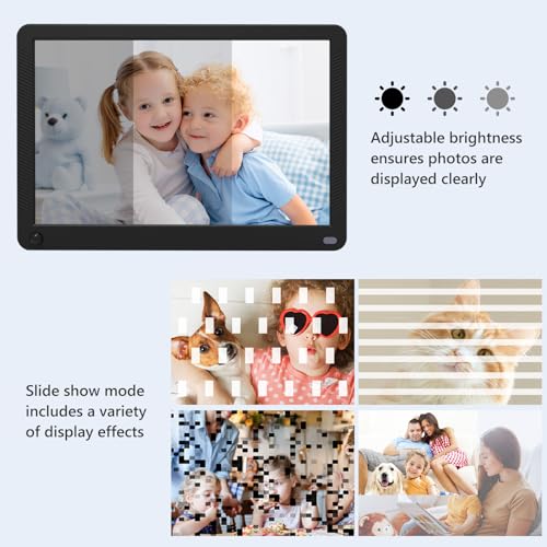 Atatat 10.1Inch Digital Picture Frame Motion Sensor 1920X1080 Ips Screen Digital Photo Frame thumb #5