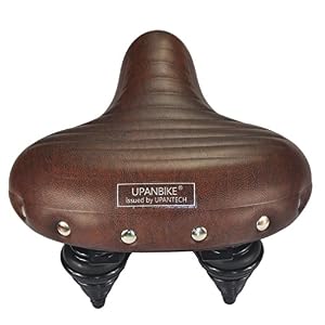 UPANBIKE Bike Saddle Super-Soft Comfortable Shock Absorption Widened Bicycle Seat Suspension Cushion