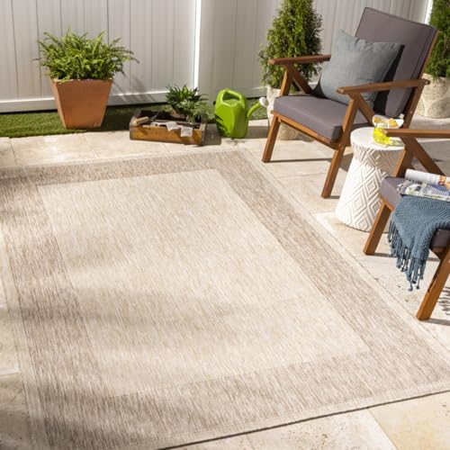 Livabliss Crete Indoor Outdoor Rug - Boho Runner Rugs for Living Room 80x220 cm Dining, Hallway Carpet, Patterned Neutral & Coloured Rugs, Waterproof, Stain Durable - Beige and Cream Livabliss Crete Indoor Outdoor Rug - Boho Runner Rugs for Living Room 80x220 cm Dining, Hallway Carpet, Patterned Neutral & Coloured Rugs, Waterproof, Stain Durable - Beige and Cream