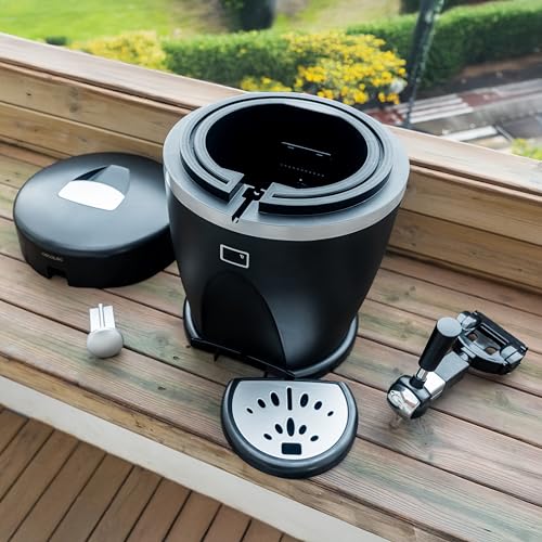 Cecotec Bierdispenser BeerFlow 5000, 60 W, Temperaturbereich von 3 bis 6°C, Kompatibel mit universellen Druckfässern 5L, LED-Temperaturanzeige, Tragegriff, Rutschfest