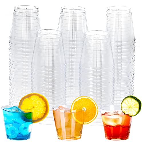 Bicchieri Plastica Trasparente 200 Monouso