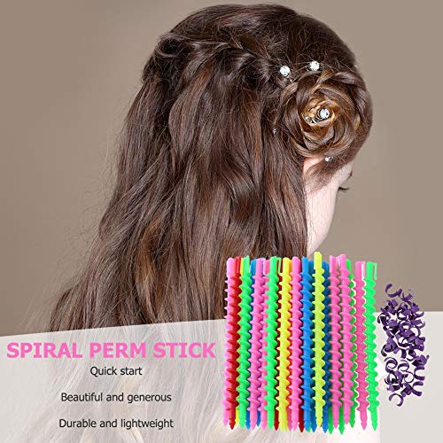 Bigodini Spirale Set Bigodini a Spirale Capelli