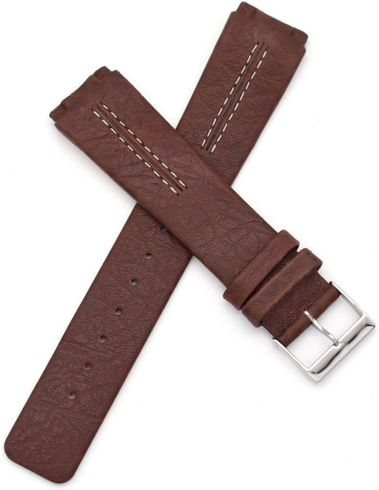 Genuine Leather Watch Strap Replacement for Skagen - 433LGL1, 433LSL1, 433LSLC