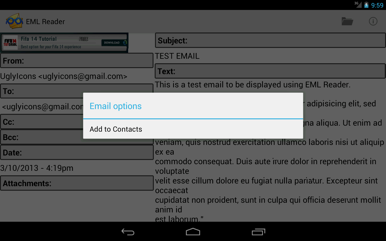 EML ReaderAmazon.inAppstore for Android