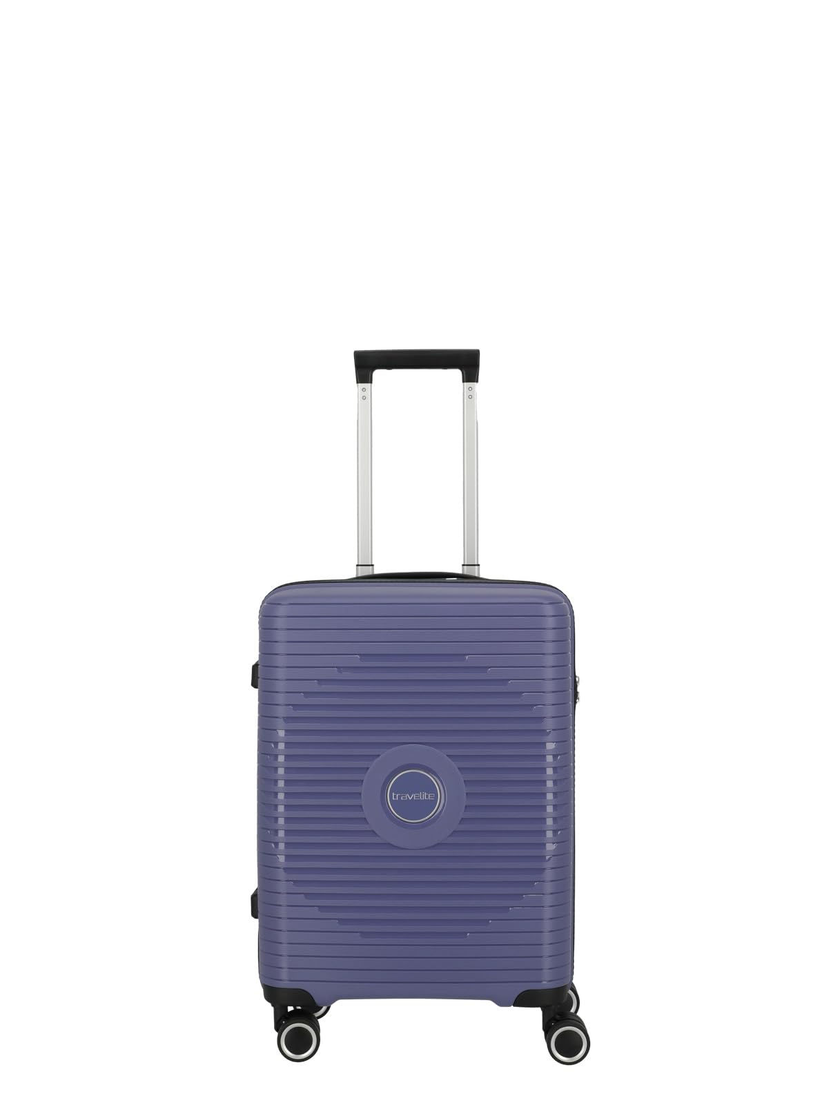 travelite valigia a guscio rigido, 4 ruote, ORBITA, trolley con guscio infrangibile e pratico divisorio interno, chiusura TSA, 55 cm, 37 litri