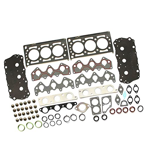 Image of Partsflow Engine Cylinder Head Gasket Set Compatible with Land Rover Freelander V6 Gas DOHC 2.5L 2002 2003 2004 2005 OE#HHS36101