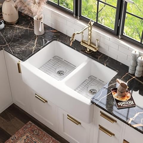 DeerValley DV-1K705 Double Bowl Farmhouse Sink Cover