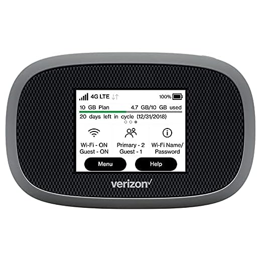 VerizonW 2021 Jetpack 8800L 4G LTE Unlocked Advanced Mobile Hotspot (Renewed)