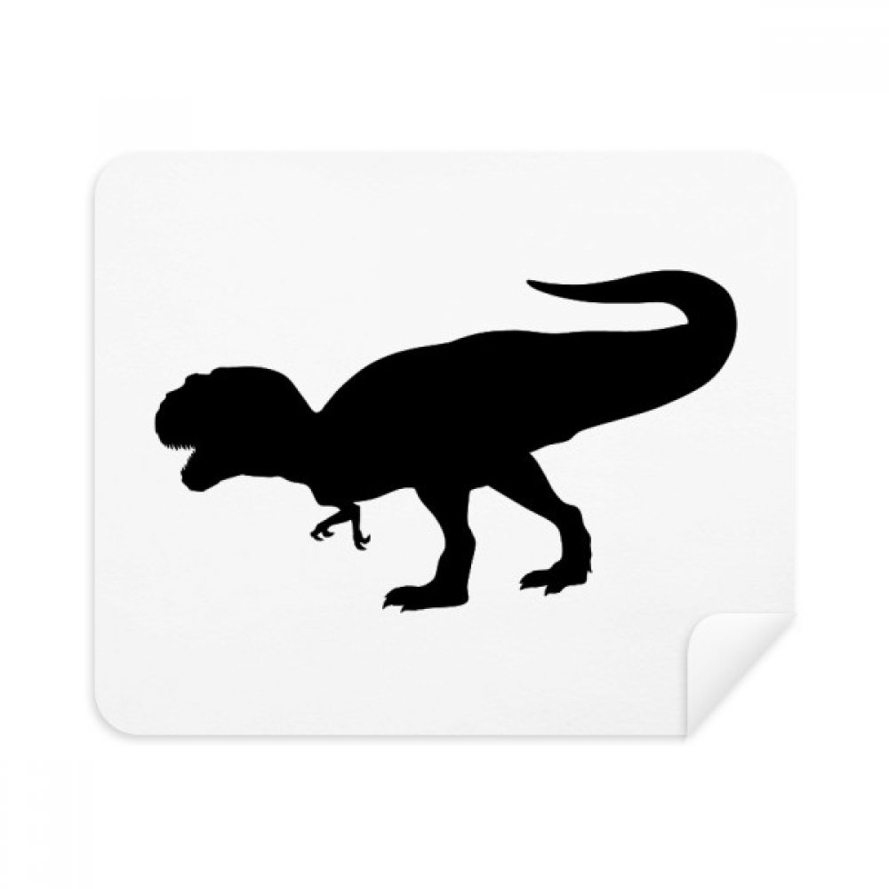 Dinosaur Bones Miniature Fierce Cleaning Cloth Screen Cleaner 2pcs Suede Fabric
