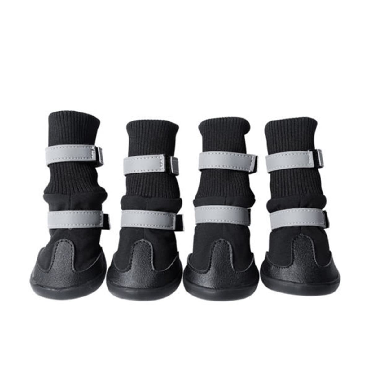 Kisangel Botas para Perros Zapatos para Mascotas Botas para Perros Zapatos para Perros Zapatos para Perros Nacarados